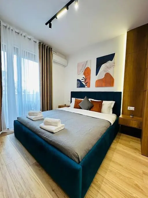 Skyline Central Studio Tirana location